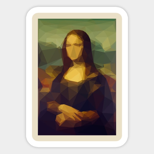 Mona Lisa 3.0 Sticker by pasquale